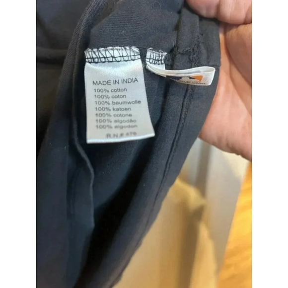 SAN FRANCISCO GIANTS Womens Shirt Large 3/4 SLEEVE Black MLB Baseball - Picture 5 of 5